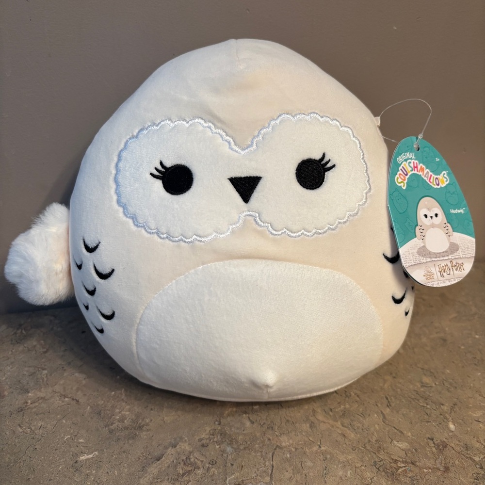 Squishmallows Hedwig 8inch - Harry Potter Small Owl Plush